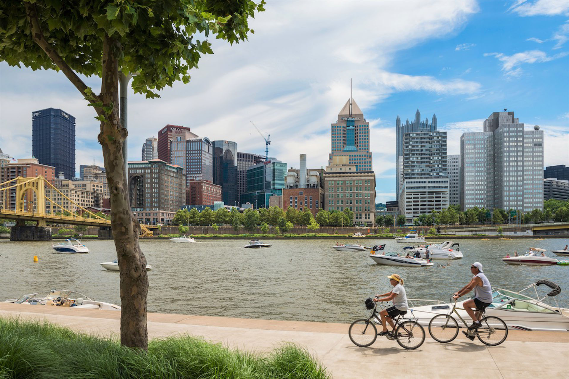 Pittsburgh Launches the Bike (+) Pledge Visit USA